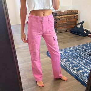 Zara Pink Cargo Pants